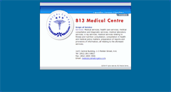 Desktop Screenshot of medicalcentre813.com.hk